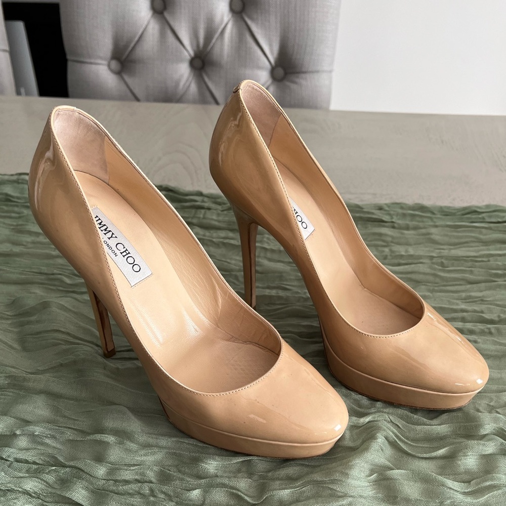 Jimmy Choo Nude Heels